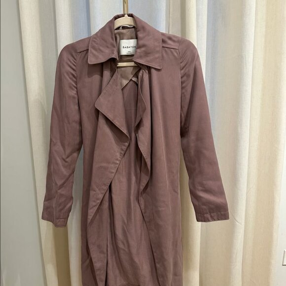 Aritzia Babaton Quincey Trench Coat XXS - Picture 3 of 4
